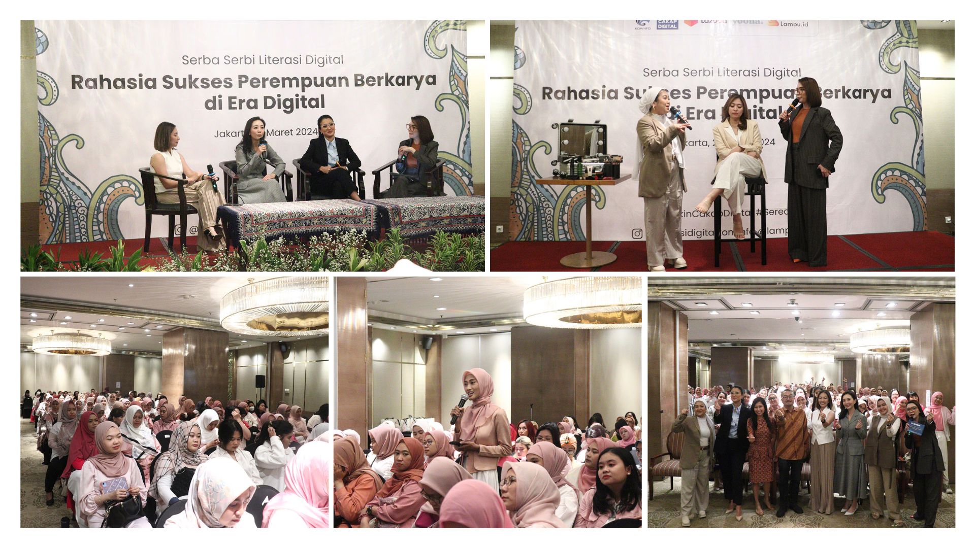 Inspirational Talk Show “Rahasia Sukses Perempuan Berkarya di Era Digital”